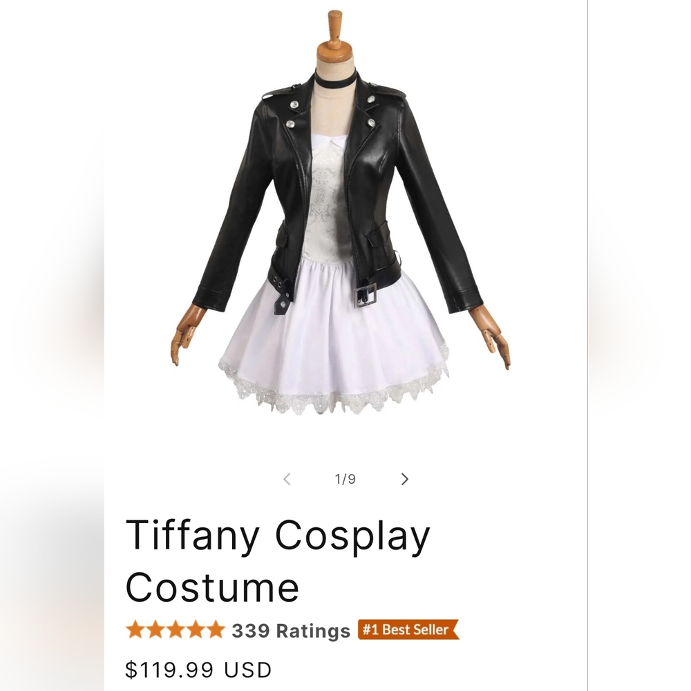 Bride Of Chucky Costume. Never Worn.